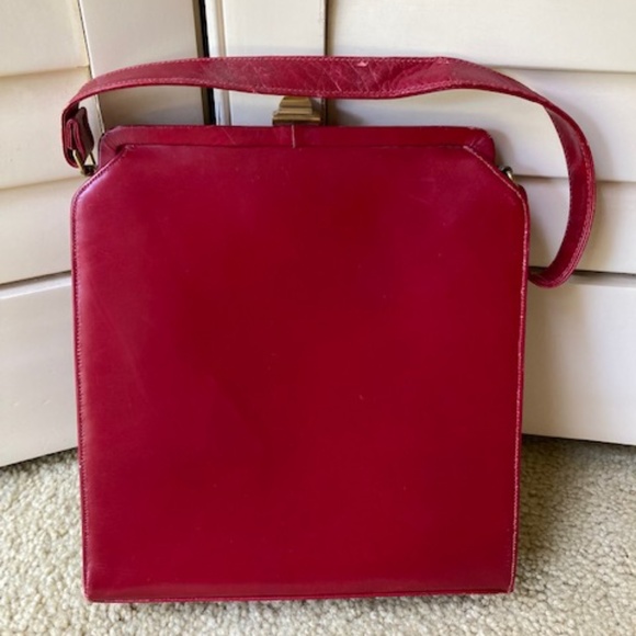 1950's "Mam'selle Original New York" Leather Purse - Picture 4 of 14